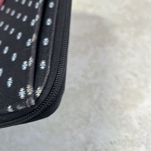 Vera Bradley Alpine Black Travel Wallet Organizer - Picture 7 of 7